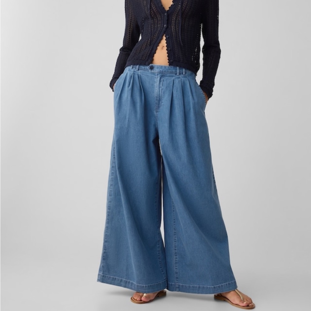 Gap × DÔEN High Rise Denim Trousers 29/8 EUC